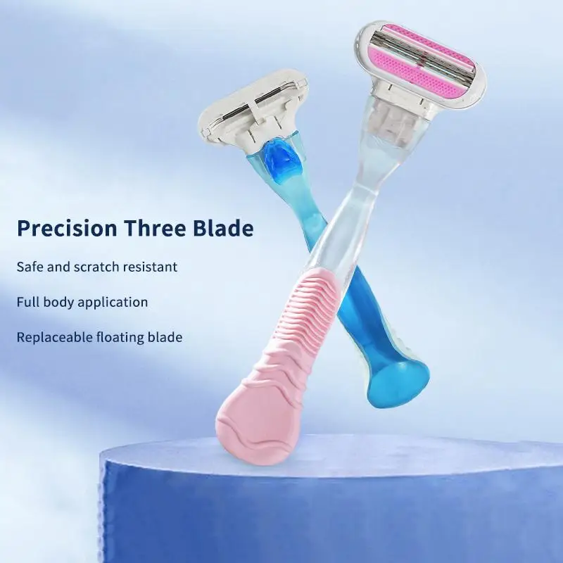 2026 NEW Lady Razor for 3 Floating Blade  Scratch Resistant Body Hair Remover Shower Safe for Leg Bikini Line Underarm Daily Use