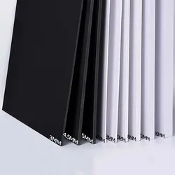 3/5Pcs 200X300mm Black/White Chevron Board PVC Sheet Thickness 1/2/3/5/7mm Architectural Model Handmade High Density Foam Board