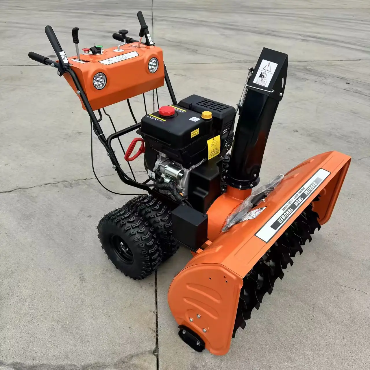 Engine 13HP Walk Behind Snow Sweeper Electric Starter Snow Thrower Blower Snowplow for Sale