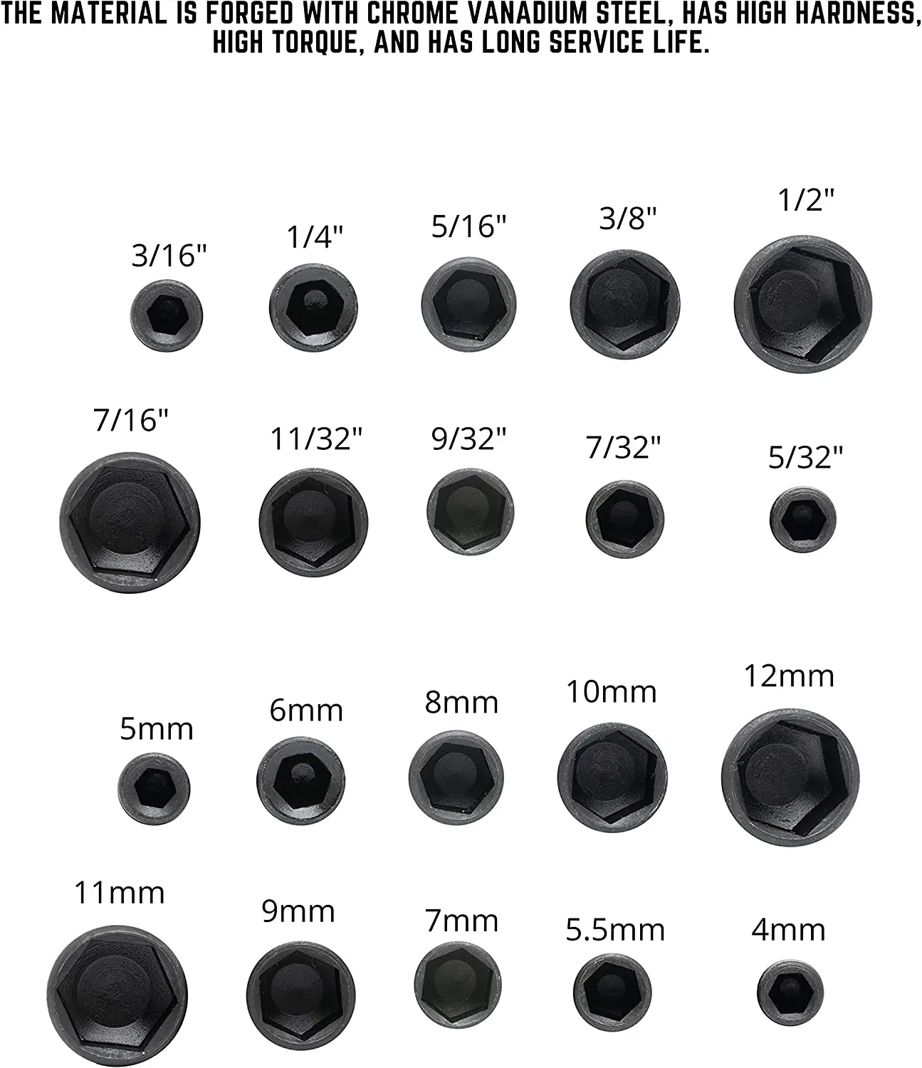 9 pz/14 pz/set 5mm-13mm Prese Esagonali Manicotto Ugelli Dado Driver Set Cacciavite Set Bit Set Strumenti Chiavi a bussola