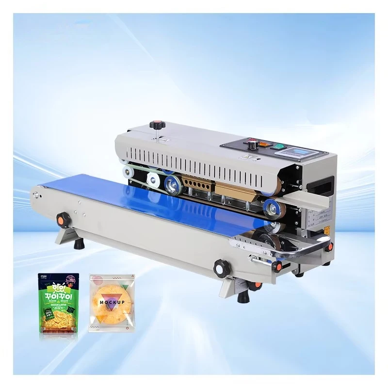 

Базовая машина для запечатывания конфет и орехов с непрерывными закусками, машина для запечатывания термолент, машина для горизонтальной запечатывания с контролем температуры