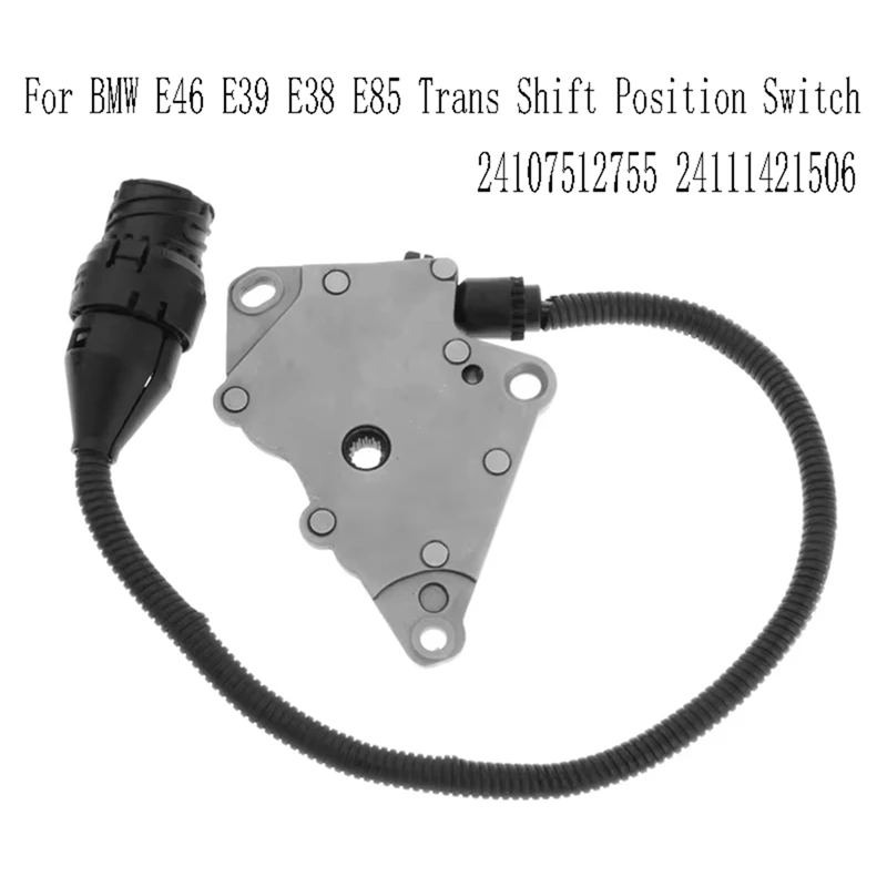 24107512755 Car Neutral Safety Switch For BMW E46 E39 E38 E85 Trans Shift Position Switch 24111421506