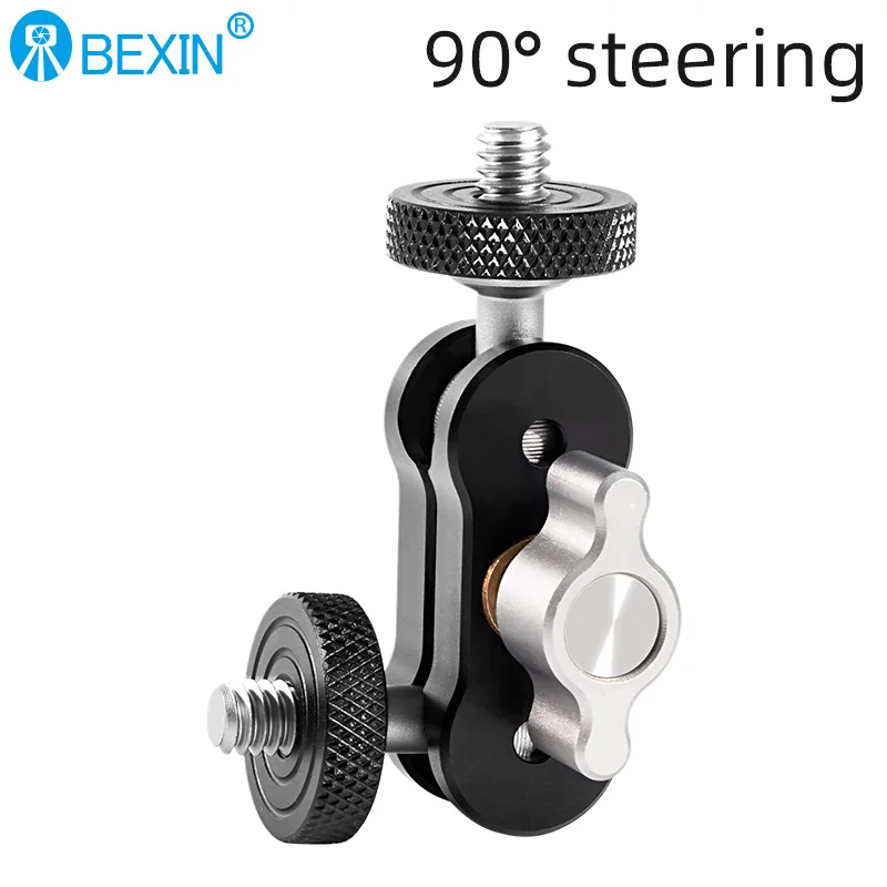 

Universal Adjustment Bracket 1/4 Interface Aluminum Alloy Magic Arm Mobile Phone Photography Fill Light External Strange Hand