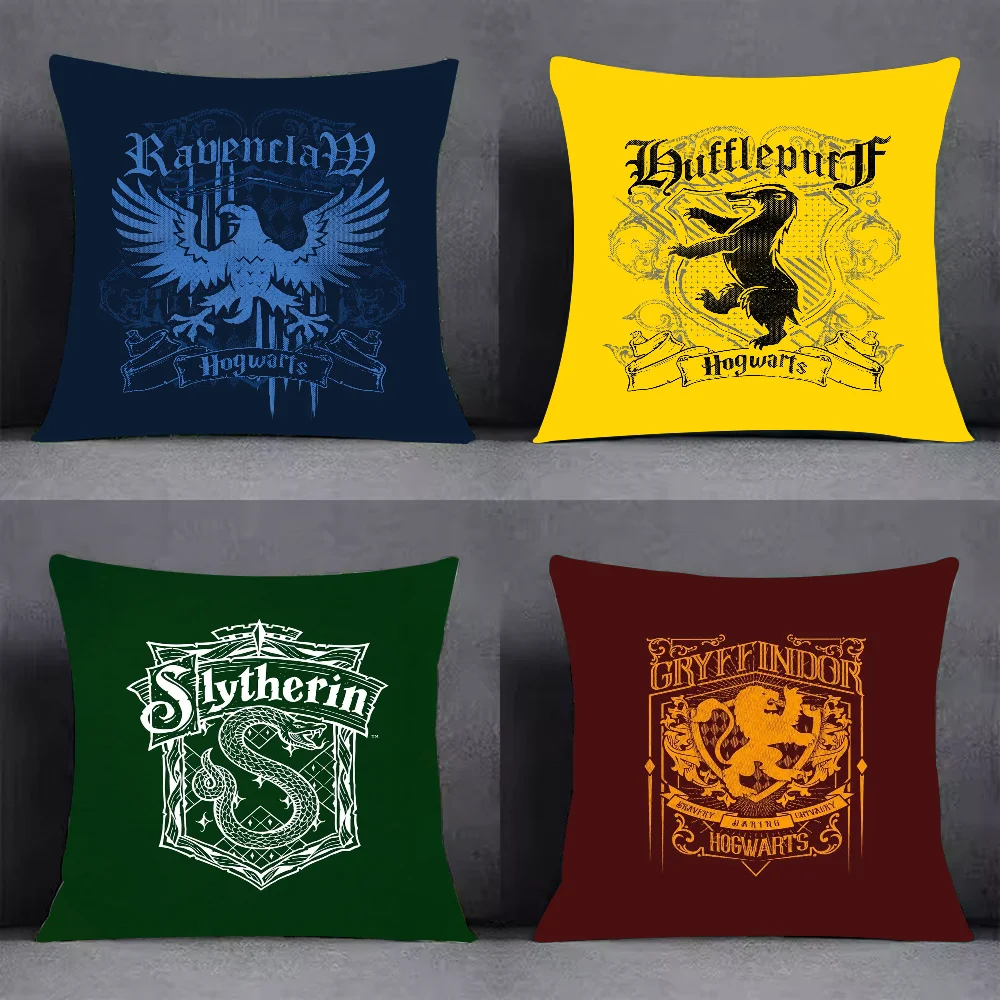 Funda de almohada HOT COOL FILM HARRY POTTER, funda cuadrada para sofá con patrón, cojín cómodo adecuado para habitación