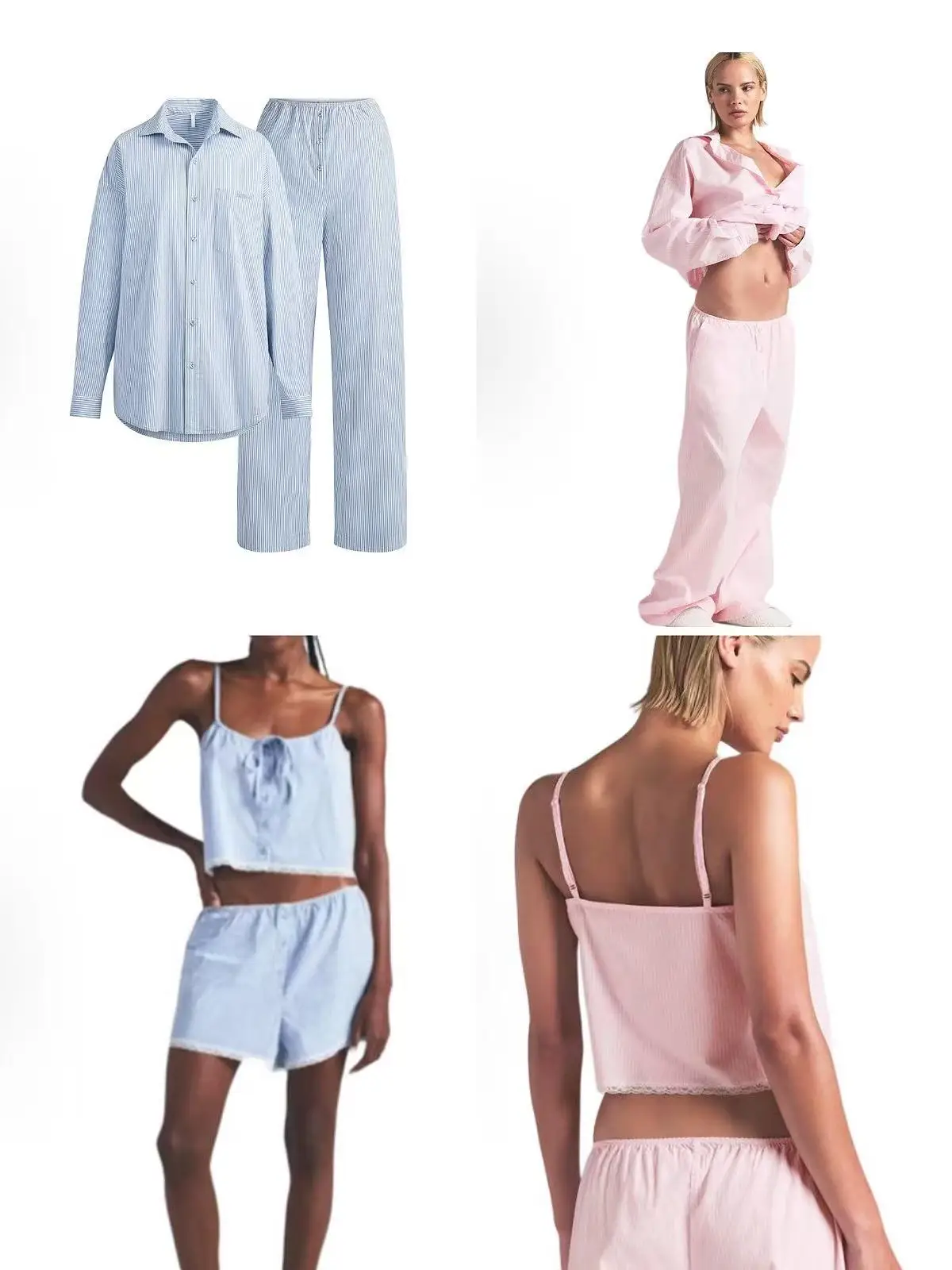 

Регулируемый плечевой ремень, полосатый дизайн, длинные брюки, комплект из двух предметов, женский повседневный комплект, удобный, дышащий.