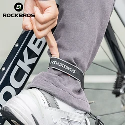 ROCKBROS Bicycles Ankle Leg Strap Adjustable Arms Band Cycling Trouser Strap Outdoor Sports Jogging MTB Cycling Equipment