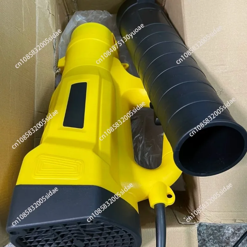 220V High Power Industrial Electric Blower Storm Gun Strong Wind Snow Dust Leaf Blower for Garden Garage Cleaning Power Tool