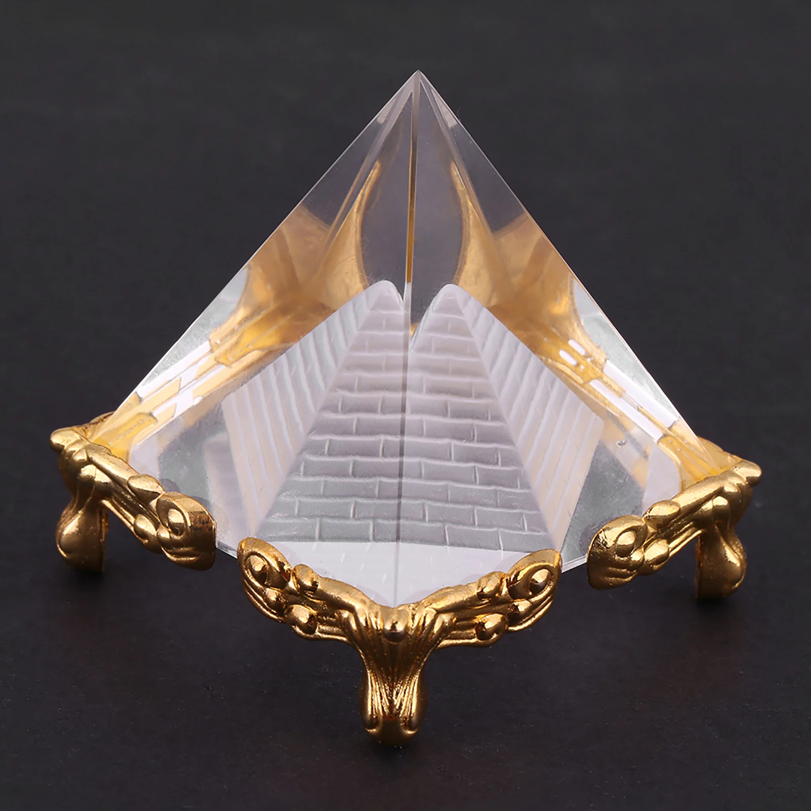 الهرم المصري مصر كريستال الهرم صنعة بديعة مستقرة لمقالات تأثيث للديكور المنزلي #5