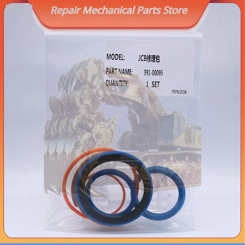 

991-00095 Комплект уплотнений для мини-экскаватора или комплекта уплотнений Ram для экскаватора Jcb 991/00095 99100095