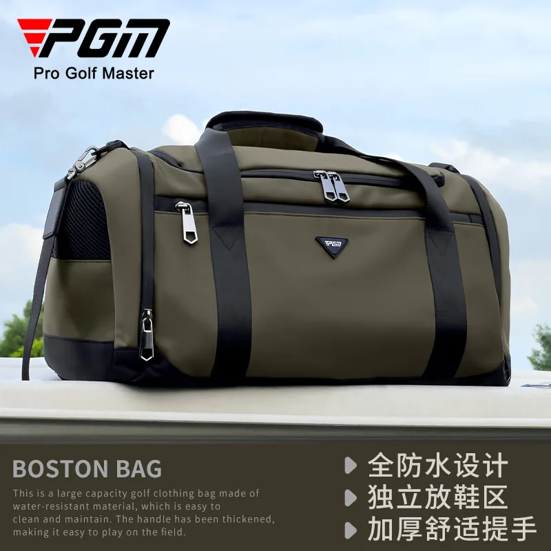 PGM Golf Garment Bag for Men Women, Lightweight Waterproof Travel Handbag Portable Clothes Storage Hand Carry Bag for Golf Trip