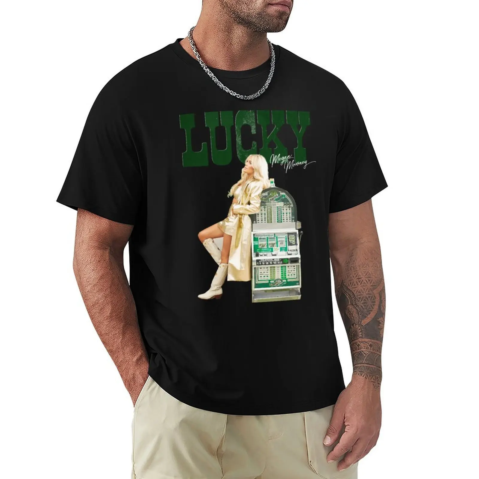 

Megan Moroney T-Shirt Basic Casual Wear Short Sleeve Top