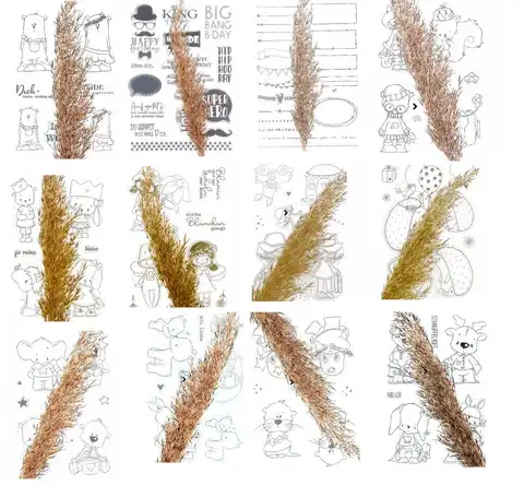 2022   newTransparent Clear Silicone Stamp/Seal for DIY scrapbooking/photo album Decorative clear stamp A0166