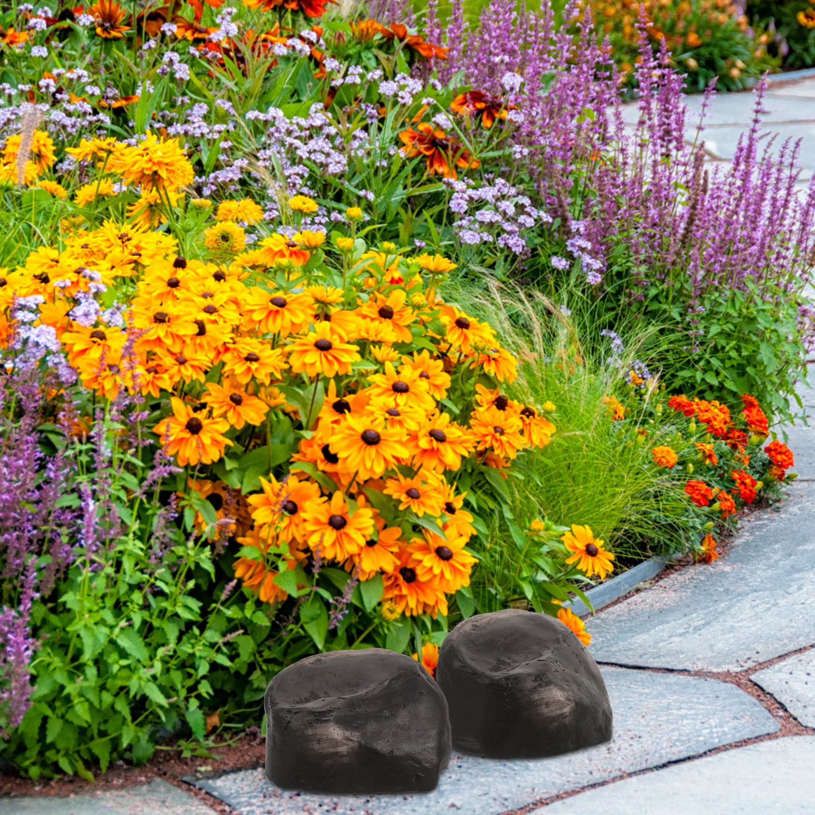 

Stone Box Resin Hide Key Holder Outdoor Garden Decor Storage Container Weather Proof Box Fake Appearance