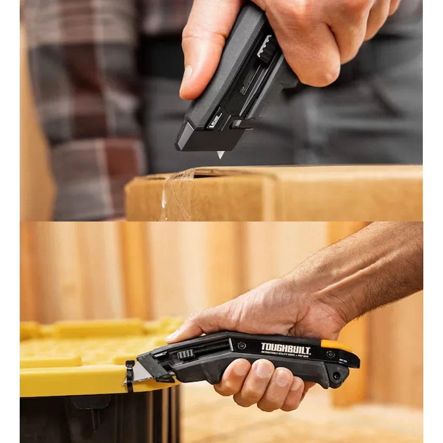 

TOUGHBUILT TB-H4-11-G Клипса Инструментальный нож с фиксированным лезвием + скользящая защита (5 лезвий) Многофункциональный универсальный нож Ручные инструменты