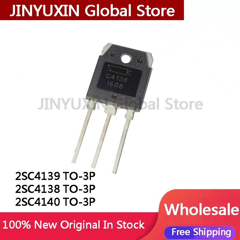10PCS 100% quality 2SC4139 C4139 2SC4138 C4138 2SC4140 C4140 TO-3P Silicon NPN Triple Diffused Planar Transistor