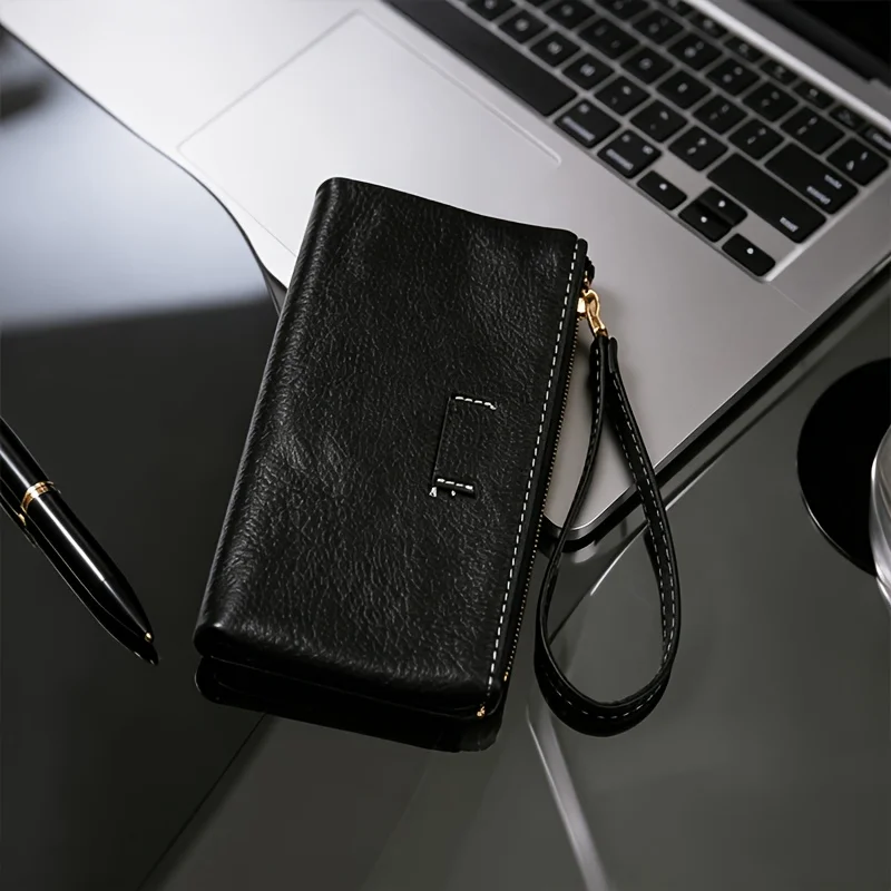 2026 New Vintage Wallet For Women, Casual Long Zipper Clutch Wallet, Multi Card Slots Portable Coin Purse