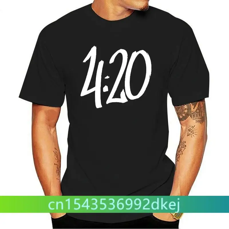 2020 420 weed smoker rasta reggae bong smoke men clothing top t shirt black fashion trends homme summer short sleeve