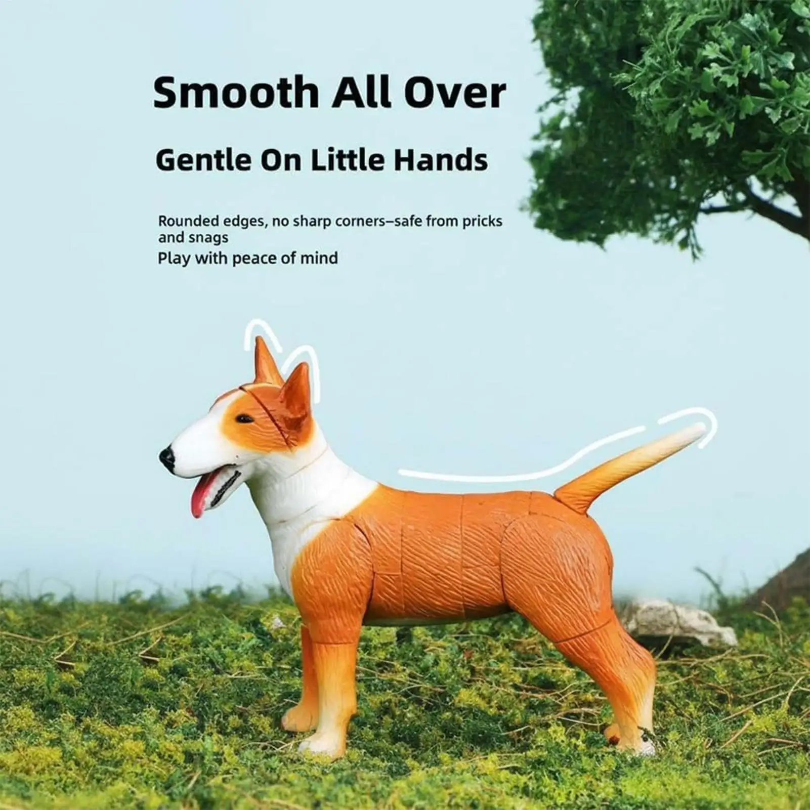 ألعاب تجميع نماذج واقعية ثلاثية الأبعاد يمكنك صنعها بنفسك لعبة ألغاز تعليمية على شكل حيوانات للأولاد في عيد الميلاد وأعياد الميلاد وحفلات عيد الفصح والسفر #4