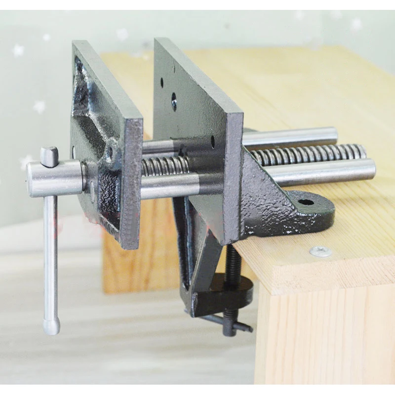 6inch Table Clamp Quick Clamping No Drilling Woodworking Bench Vise