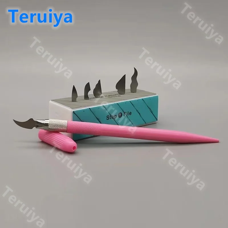 Professional Dental Prosthetics Tool Kit - Porcelain Cutback Knife, Plaster Trimmer & Wax Carving Knife for Dental Lab
