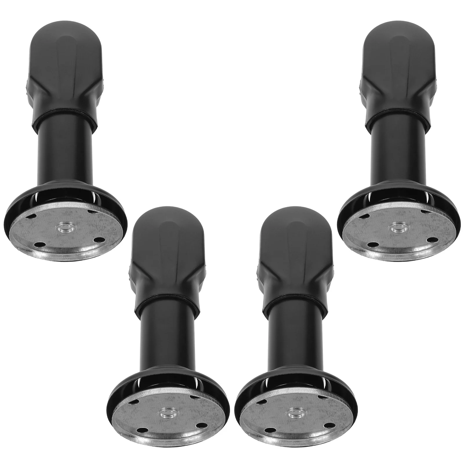 

4Pcs Stainless Steel Toilet Partition Fittings Heavy Duty Bathroom Hardware for Public Restroom Divider Stability Bracing Foot