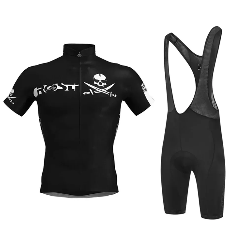 Rosti Cycling Jersey Mans Summer Bike Maillot Ciclismo Bicycle Clothing Road Cycling Jersey Top Bib Short Sets Ropa De Hombre