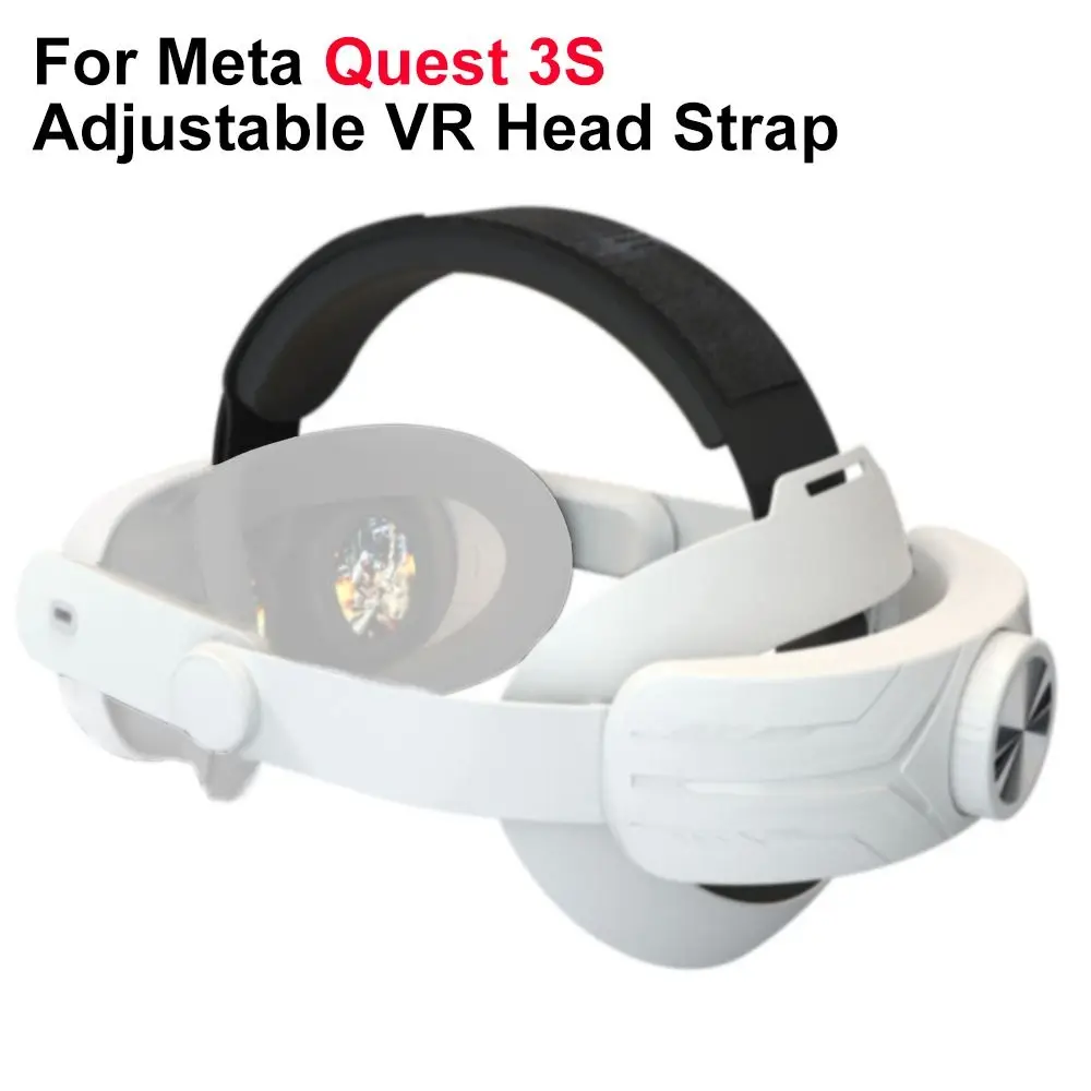 Adjustable VR Head Strap Tie Ergonomics Replaceable Fixed Support Strap Soft Comfortable VR Accessories for Meta Quest 3S