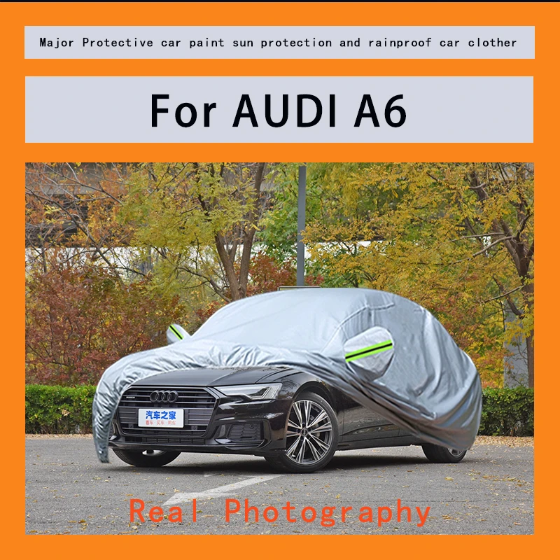 

Suitable for AUDI A6 car sunshades, waterproof, snow proof, dustproof, cold resistant, UV free protection car covers
