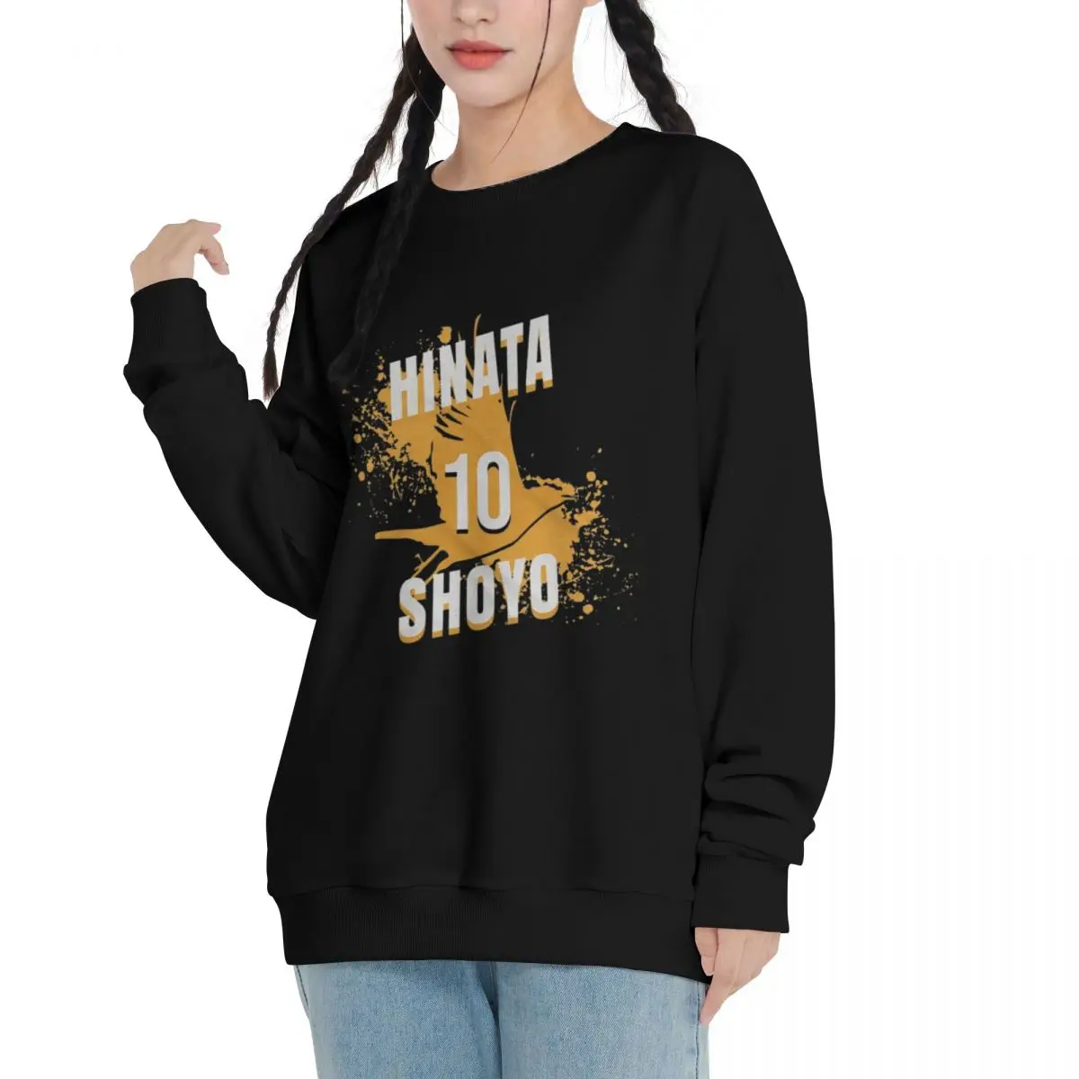 Haikyu!! Man Clothes Street Style Fleece Sweatshirts Autumn Casual Hoodie Fashionable Crewneck Pullovers