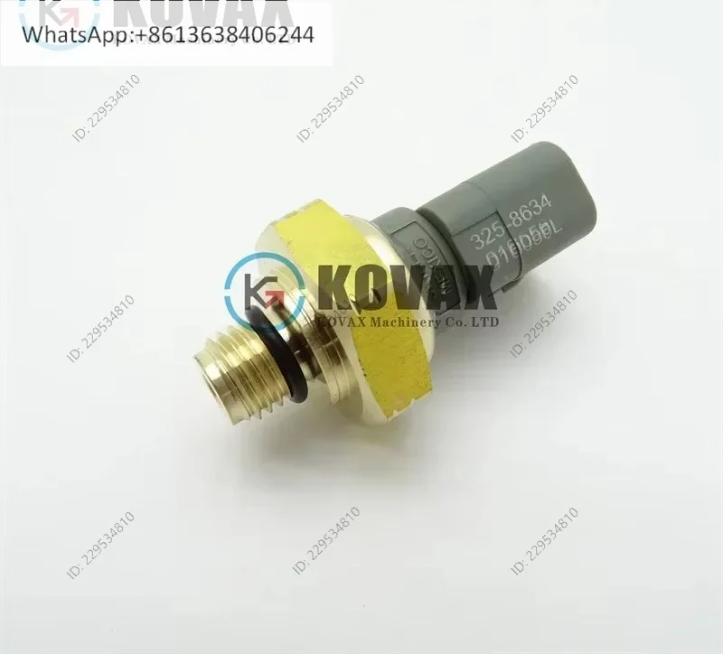 325-8634 Pressure sensor for E320D2 C7.1 excavator parts 3258634