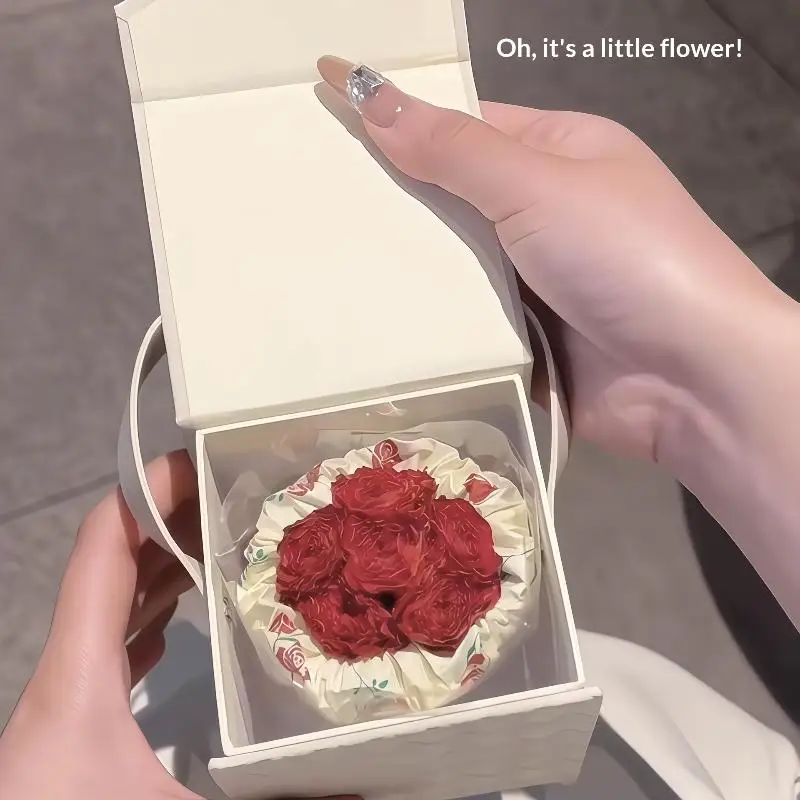 Soap Flower Rose Bouquet Artificial Flower For Christmas Wedding Birthday Party Valentine's Day DIY Gift Home Decoration