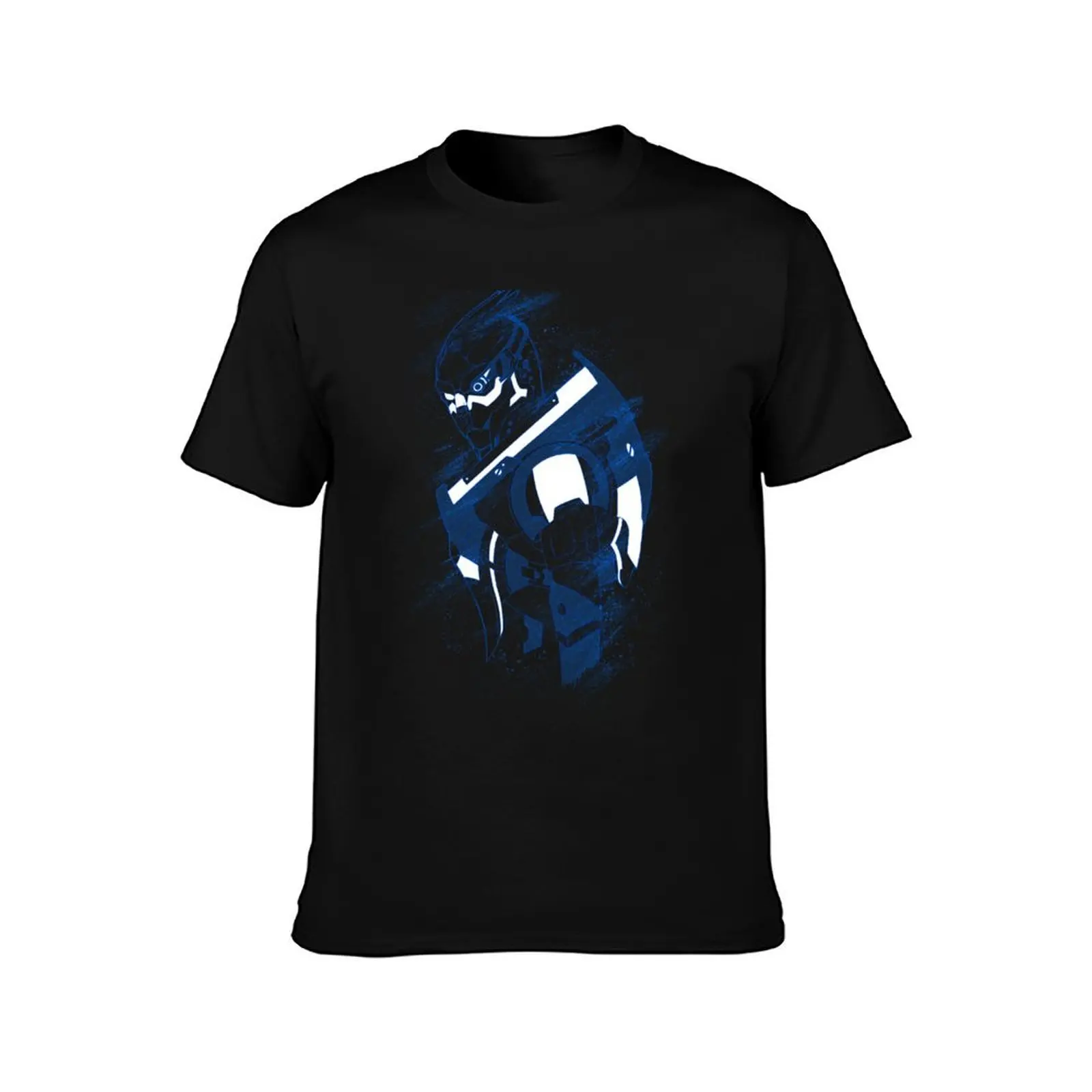 Garrus Vakarian Turian Agent/Best Design For Friends T-Shirt Casual All Match Short Sleeve T-Shirt