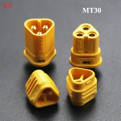 2 pairs  MT30 2mm 3-pin Male Female Bullet Connectors Plug For RC Lipo Battery RC Car Boat Quadcopter Multicopter Toy DIY