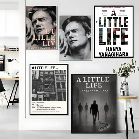 A Little Life Poster Premium HD Self-Adhesive Wall Decor – Peel & Stick, Residue-Free