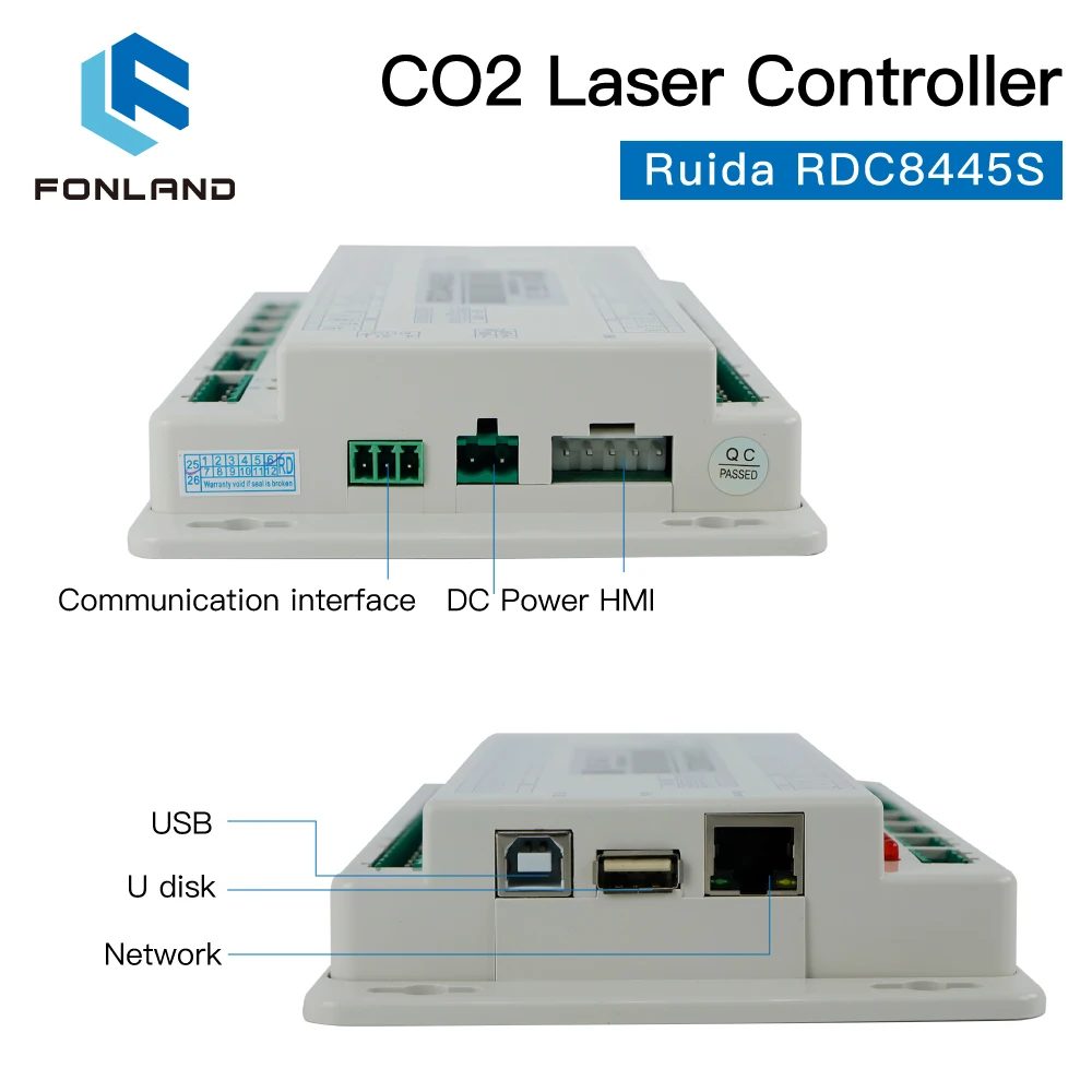 Ruida RDC8445S Controller for CO2 Laser Engraving Cutting Machine Upgrade RDC6445G RDC6445S RDC6442 RDC6442G