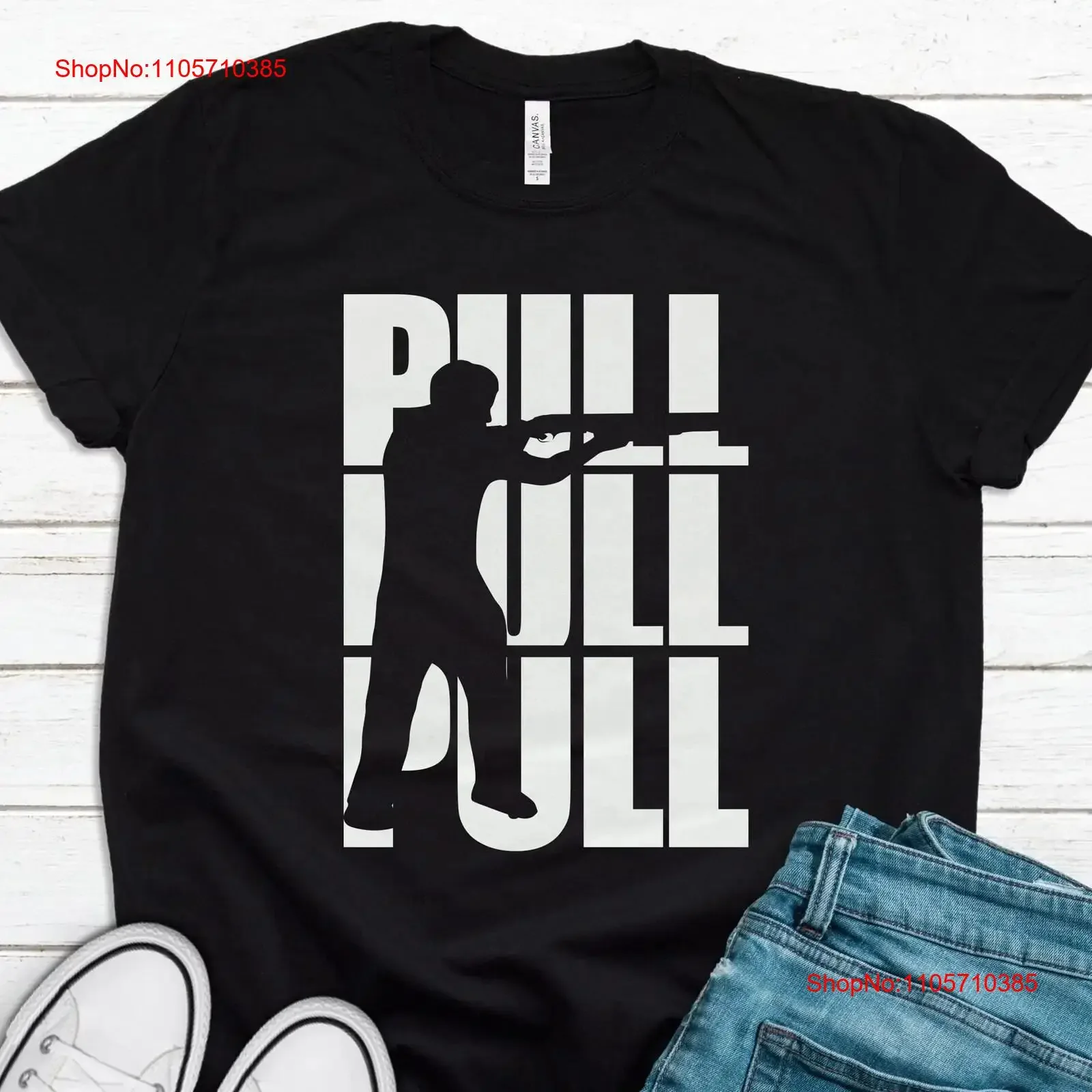 Skeet Shooting T Shirt Shooter Lover T1157 vintage Washed Soft Stylish Unisex Versatile fashion graphic Comfortable Breathable