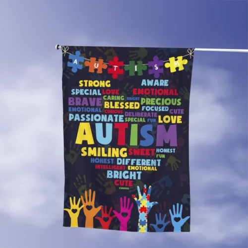 Autism Awareness Flag Autism Puzzle Pieces Flag Autism Ribbon Flag Be Kind Flag LLK GGP FFL EEN AAL HHM WZZ yyi