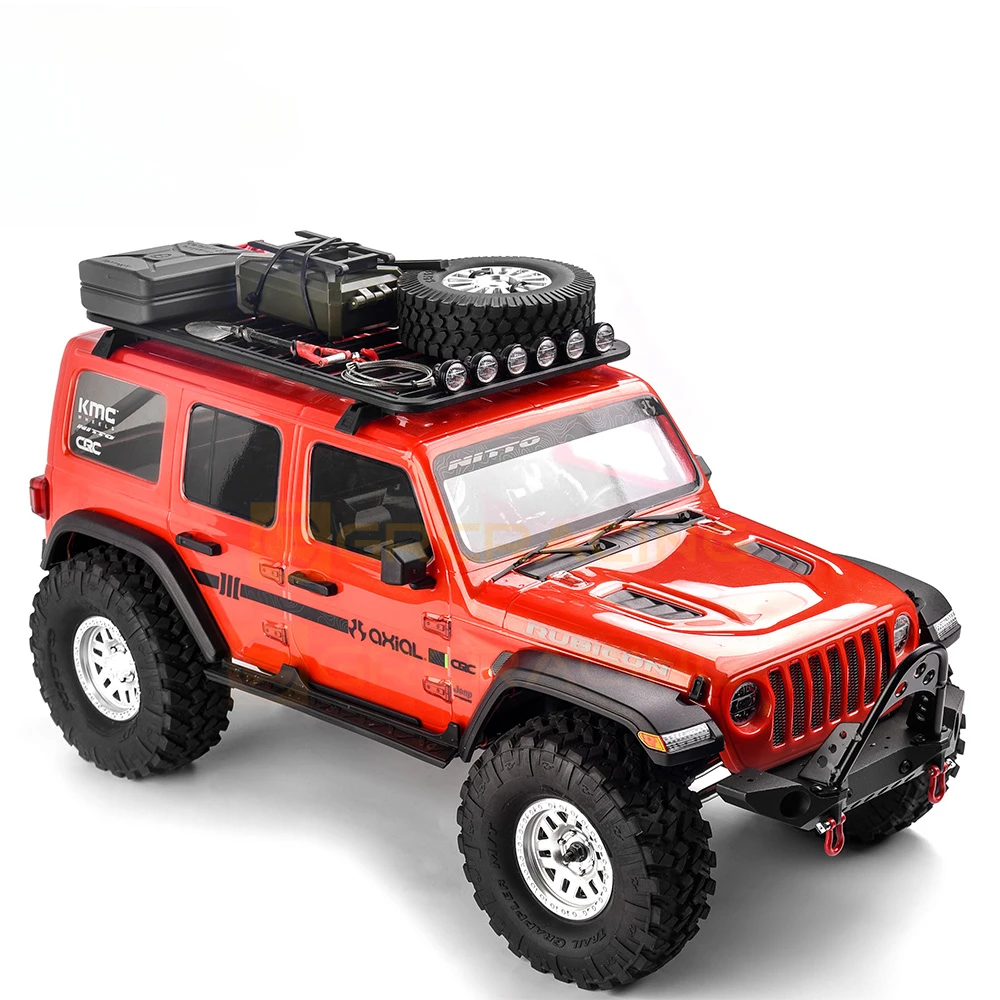 1/10 Multifunctional Roof Loading Platform Simulated Luggage Rack Modification for RC Crawler Auto Traxxas TRX4 TRX6 G63 Car Diy