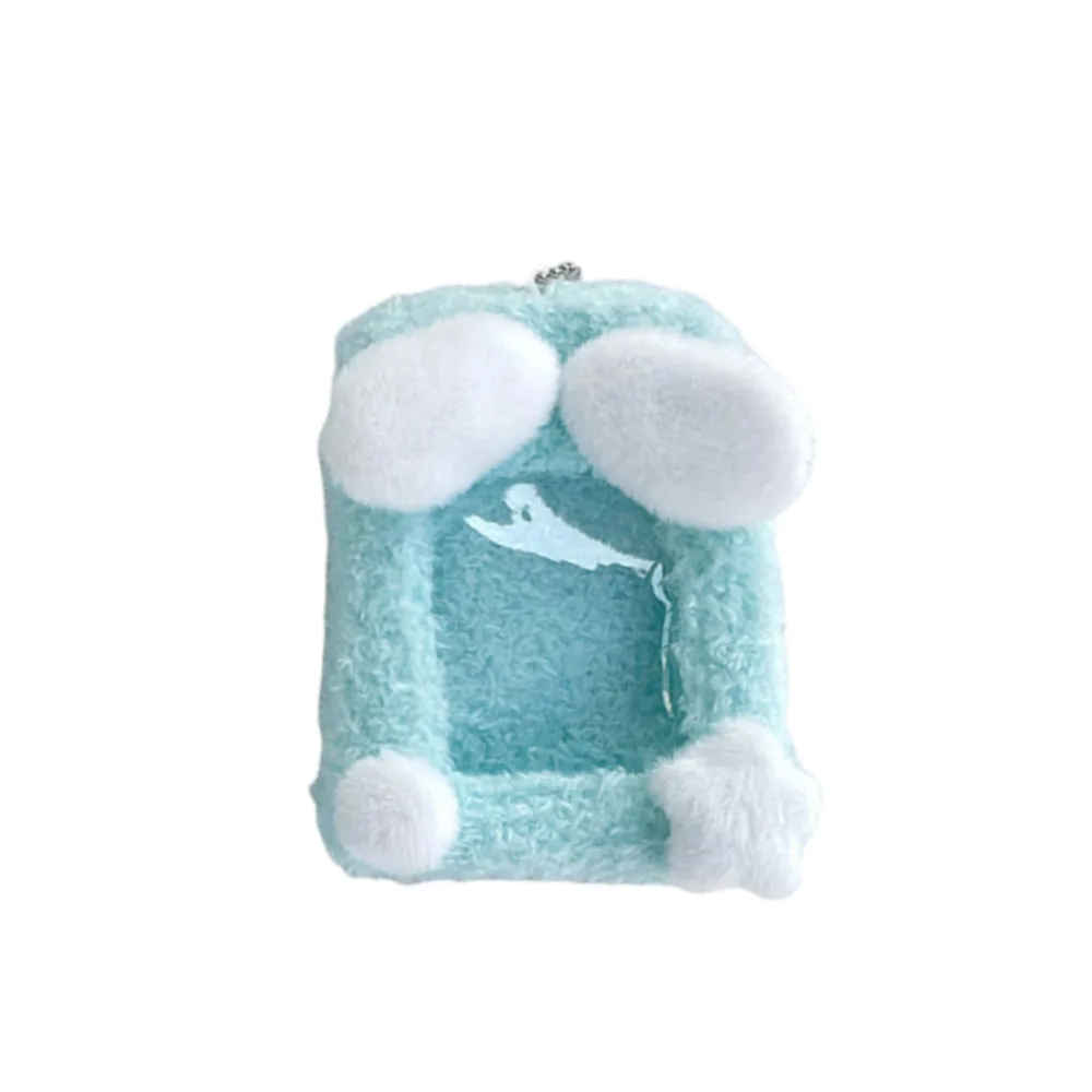 INS Sweet Cloud Cute Cartoon Plush Card Cover Photo Card Holder Protector Case Star Chasing Pendant ID Credit Case Photo Sleeve