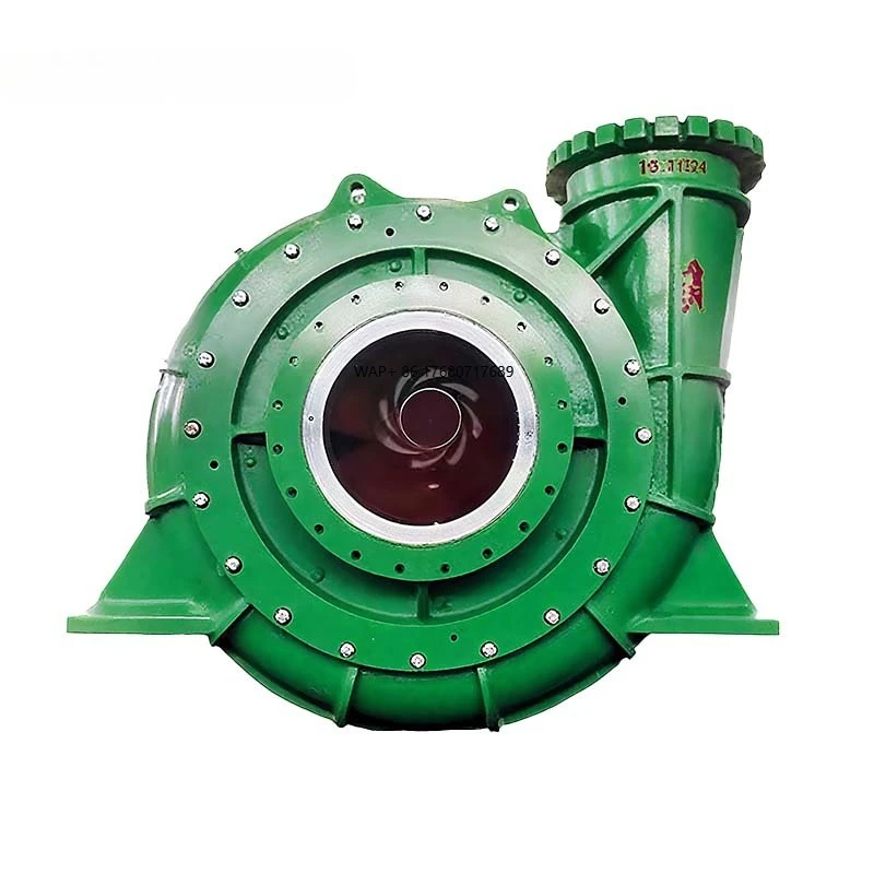 Chude a bomba de dragagem da lagoa do tratamento das esgoto das operações minerais do dragagem do rio da areia