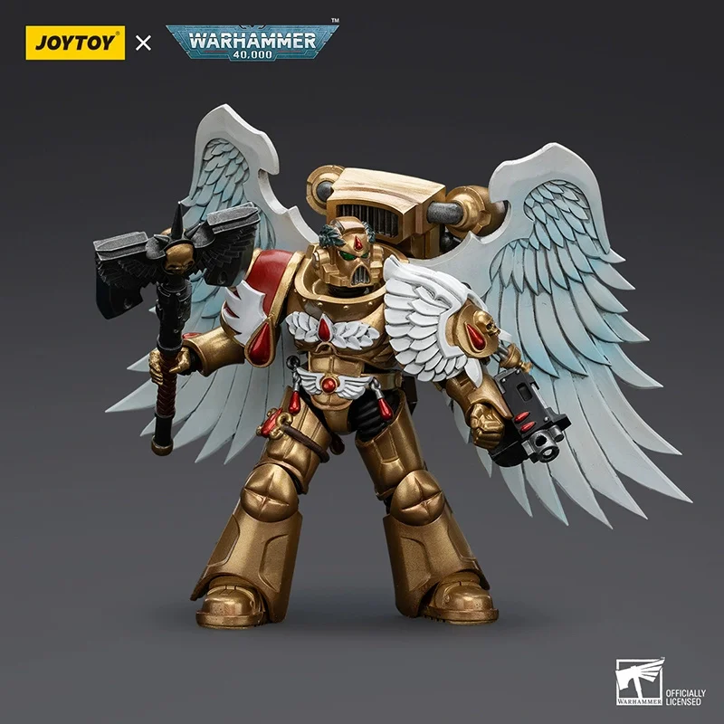 

JOYTOY Warhammer 40K 1/18 Blood Angels Sanguinary Guard With Encarmine Axe 12.2cm Soldier Action Figure Figurine Model Toy