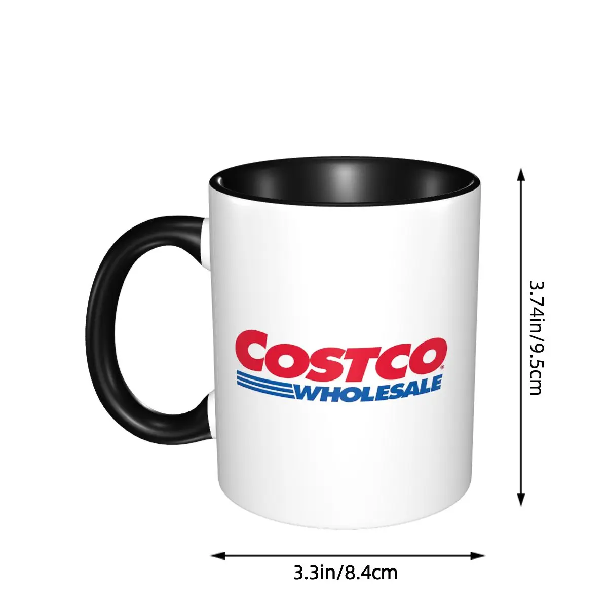 كوب سيتي كوستكو دريمز، أكواب قهوة سيراميك مضحكة، أكواب شاي، كوب حليب، أدوات للشرب هدية للأصدقاء