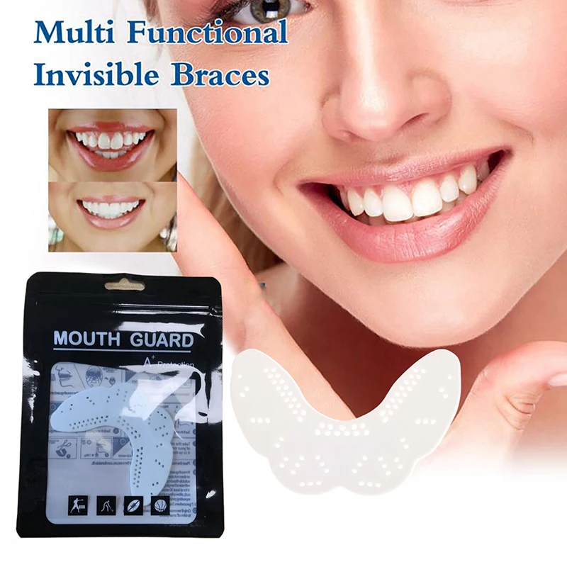 1PCS Anti molar braces Stops Bruxism Lightweight Durability Braces Moldable Dental Mouth Guard For Nighttime Anti Teeth Grinding