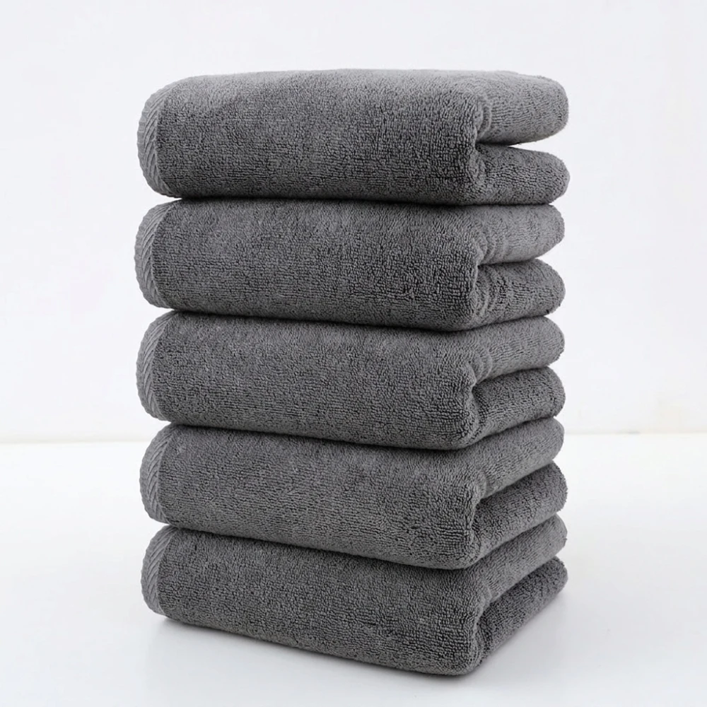 Soft Cotton Face Towel Bathroom Washcloth Set Super Absorbent Thickened Skin Friendly Breathable Luxury Home Hotel Textiles