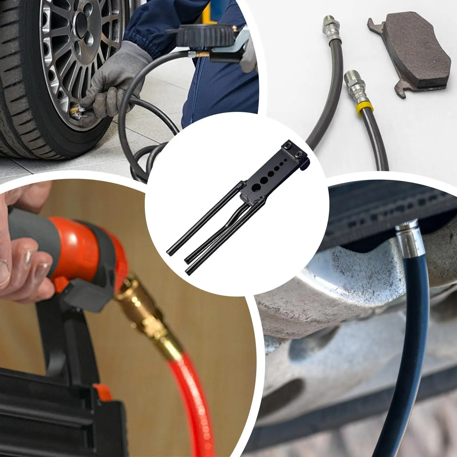 

Manual Tube Rounder Ergonomic Grip Repair Pliers Copper Tube Rounding Pliers For Refrigeration Home Renovation Home Improvement