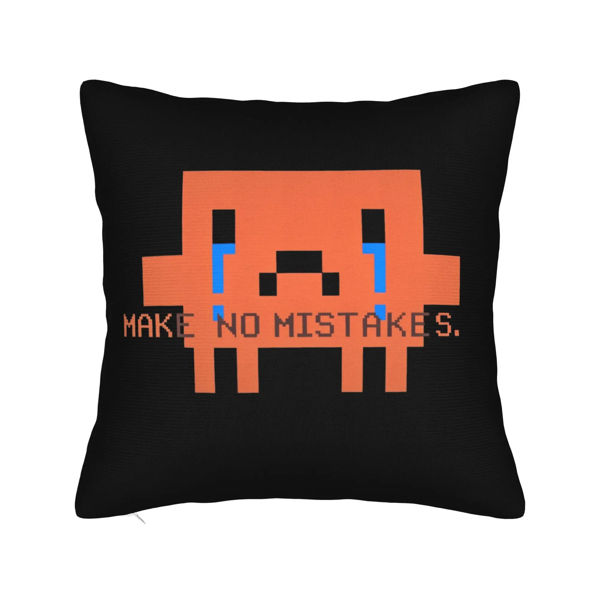 Make No Mistakes Crying Ananx1 Pixel Dev Claude Pillow Case Pillow Cover For Sofa Couch Bed Living Room Fashion Cushion Cover