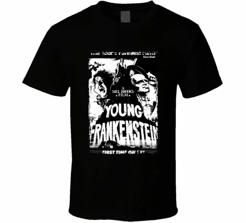 Camiseta del anuncio de televisión joven Frankenstein