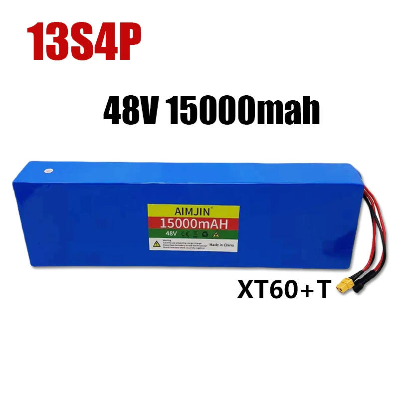 For Kugoo M4/M4Pro/MaxSpeed 15000mAh battery pack electric scooter 13S4P 48V 18650 battery pack built in BMS