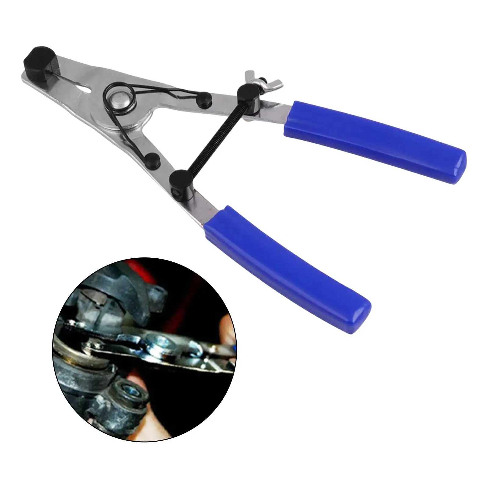 Brake Piston Removal Pliers Carbon Steel Comfortable Dipping Handle Solid