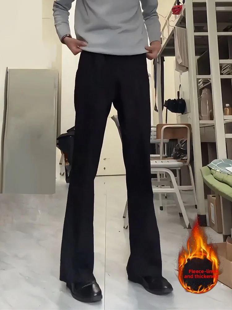 

Мужские брюки Cleanfit Bla Knife: расклешенные, прямые, зауженные, молодежные, осенне-зимние, модные